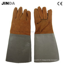 Gants de travail de protection au cuir en peau de vachette (L001)